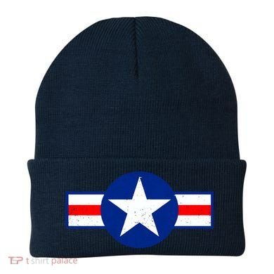 Retro US Army USA Star Logo Beanie