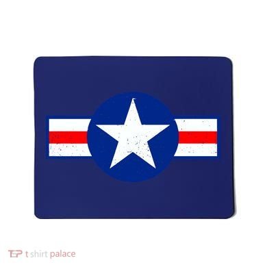 Retro US Army USA Star Logo Mousepad