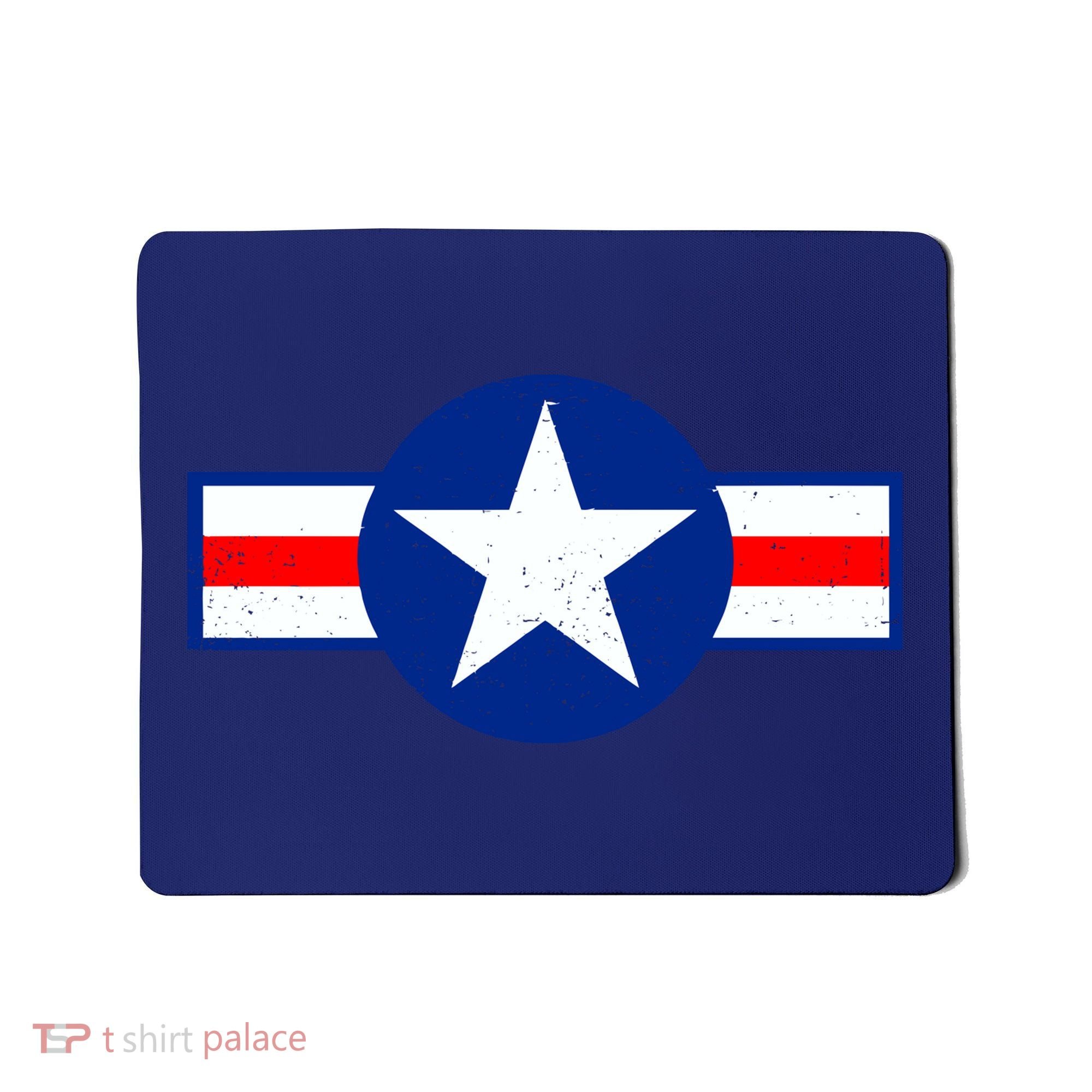 Retro US Army USA Star Logo Mousepad