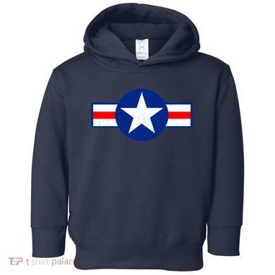 Retro US Army USA Star Logo Toddler Hoodie