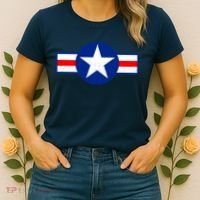 Retro US Army USA Star Logo Women's T-Shirt thumb 2