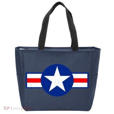 Retro US Army USA Star Logo Tote Bag