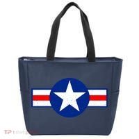 Retro US Army USA Star Logo Tote Bag thumb 0