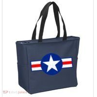 Retro US Army USA Star Logo Tote Bag thumb 2