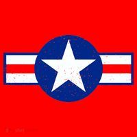 Retro US Army USA Star Logo Santa Hat thumb 1