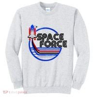 Retro USA American Space Force Emblem Sweatshirt thumb 0