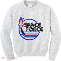 Retro USA American Space Force Emblem Kids Sweatshirt thumb 0