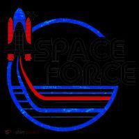 Retro USA American Space Force Emblem Coffee Mug thumb 5