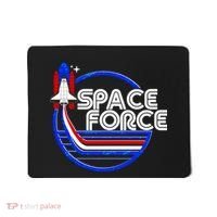 Retro USA American Space Force Emblem Mousepad thumb 0