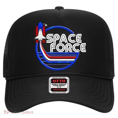 Retro USA American Space Force Emblem Hat