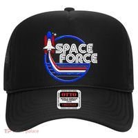 Retro USA American Space Force Emblem Hat thumb 0