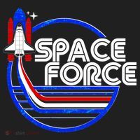 Retro USA American Space Force Emblem Hat thumb 2
