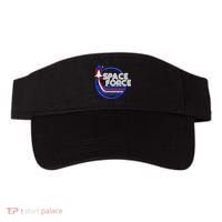 Retro USA American Space Force Emblem Visor thumb 0