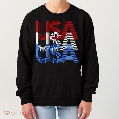 Retro USA Logo Women's Sweatshirt