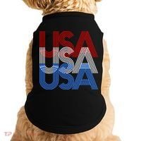 Retro USA Logo Doggie Tank thumb 0
