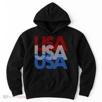 Retro USA Logo Hoodie thumb 0