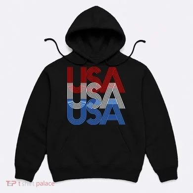 Retro USA Logo Hoodie