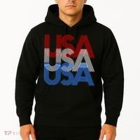 Retro USA Logo Hoodie thumb 2