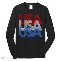 Retro USA Logo Long Sleeve Shirt thumb 0