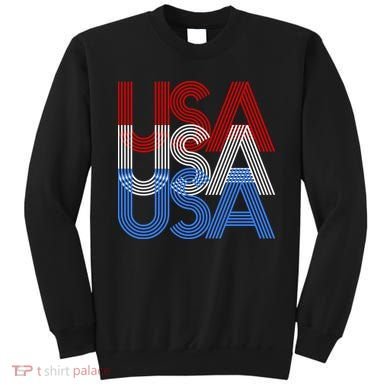 Retro USA Logo Sweatshirt