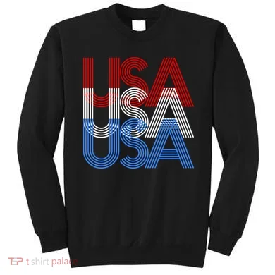 Retro USA Logo Sweatshirt