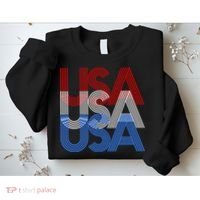 Retro USA Logo Sweatshirt thumb 2