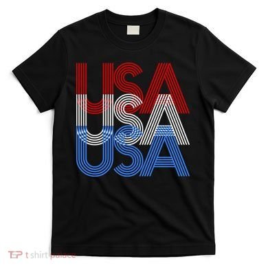 Retro USA Logo T-Shirt