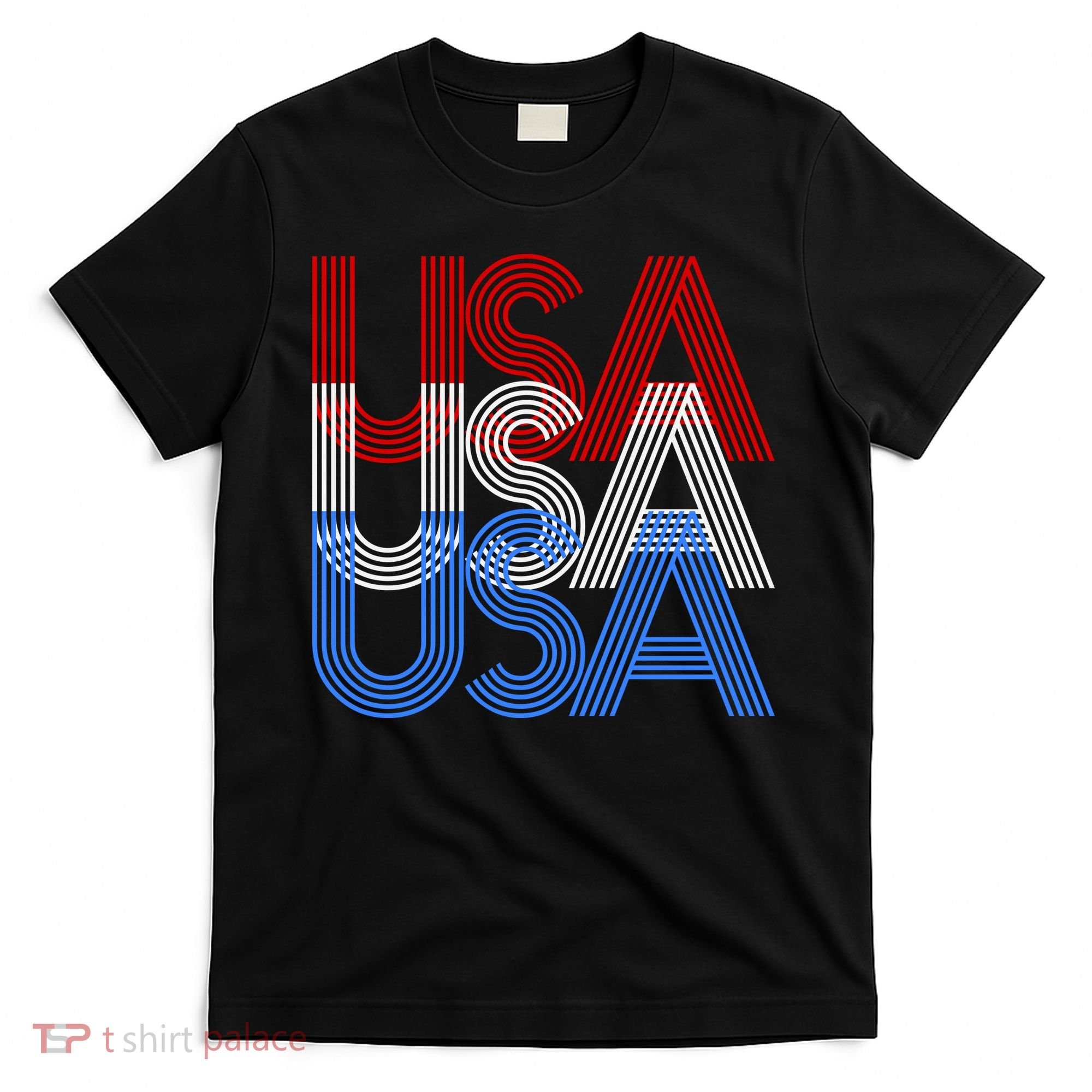 Retro USA Logo T-Shirt