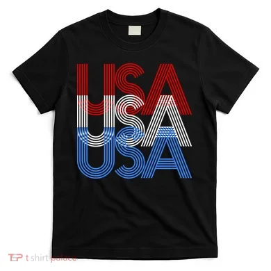 Retro USA Logo T-Shirt