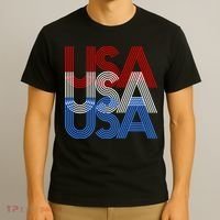 Retro USA Logo T-Shirt thumb 3