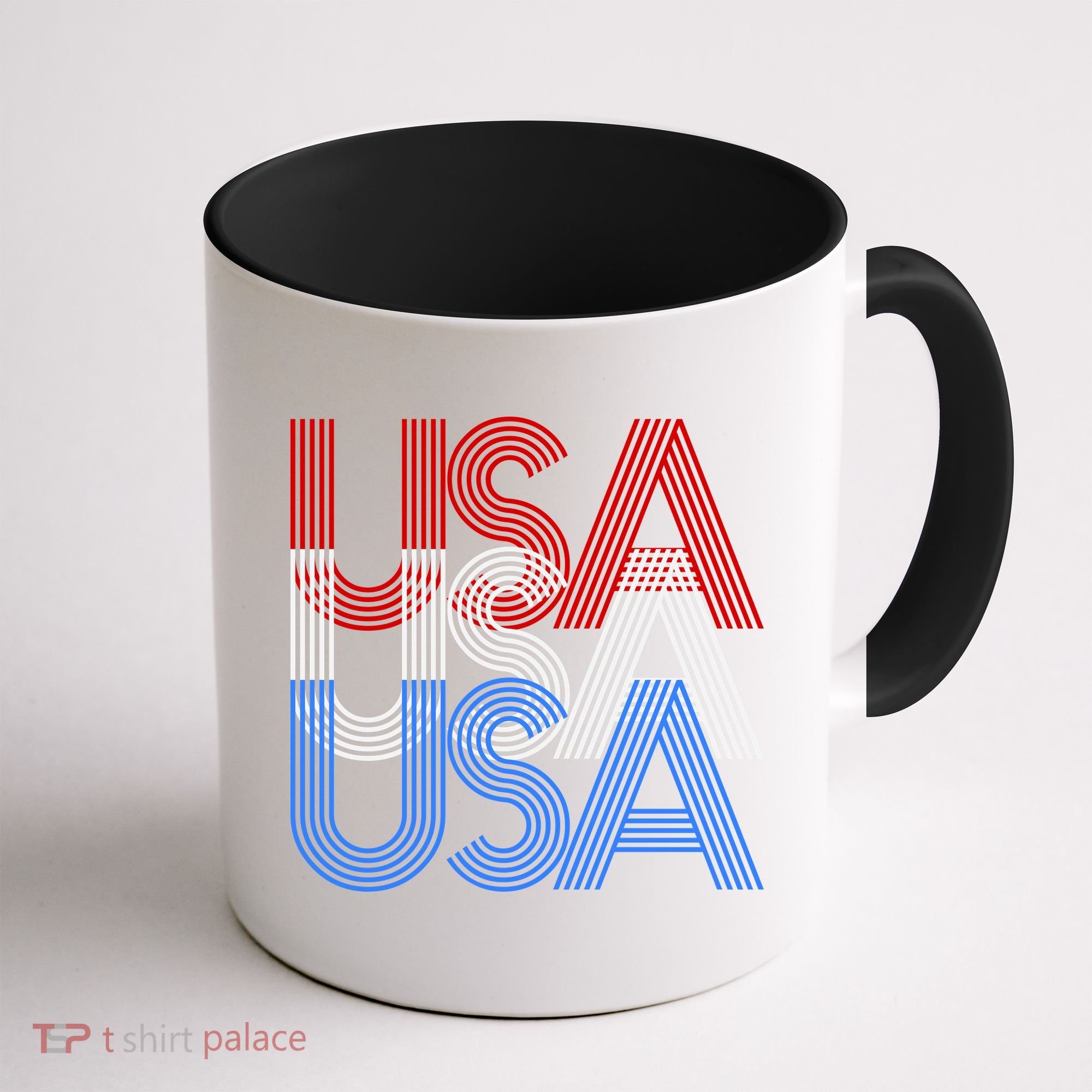 Retro USA Logo Coffee Mug