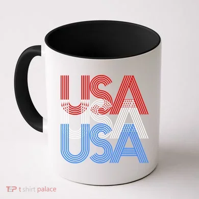 Retro USA Logo Coffee Mug