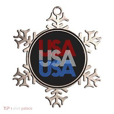 Retro USA Logo Ornament