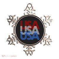 Retro USA Logo Ornament thumb 0