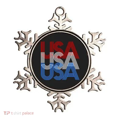Retro USA Logo Ornament