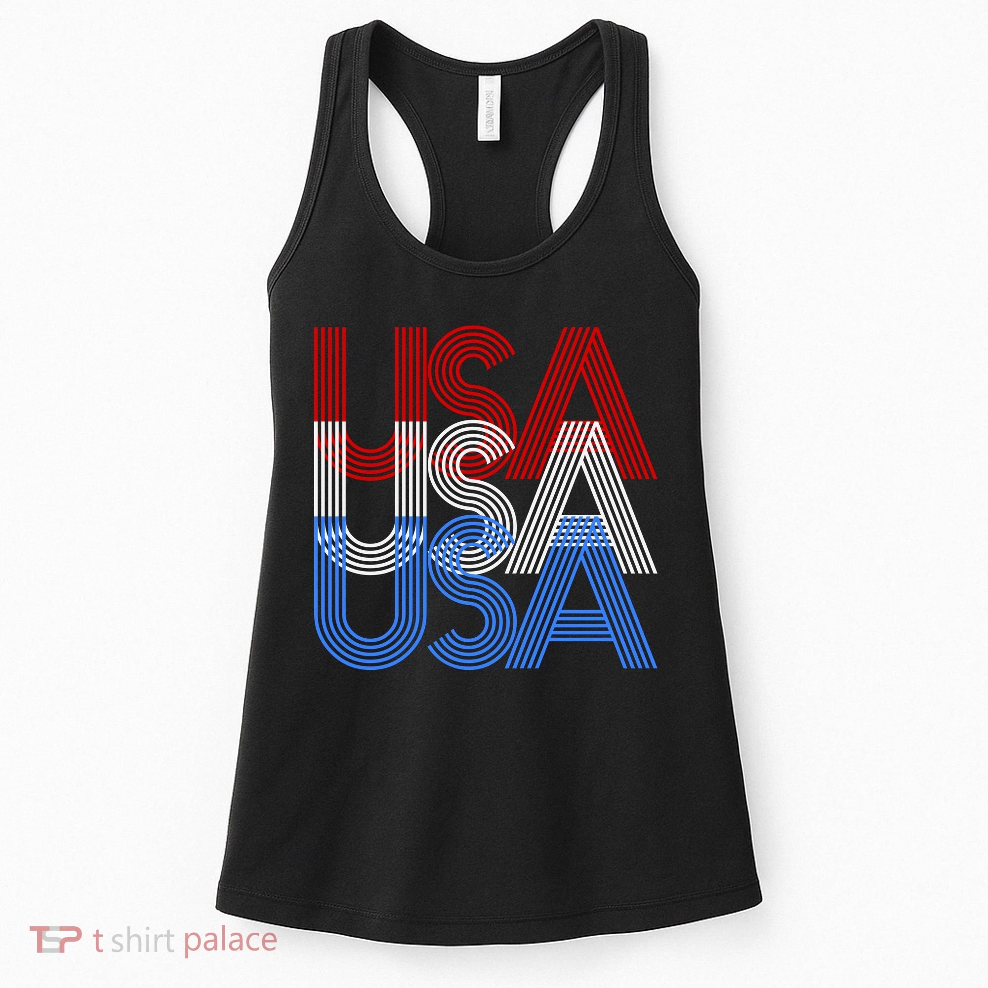 Retro USA Logo Women's Tank Top