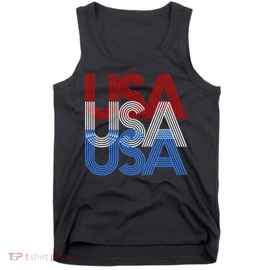 Retro USA Logo Tank Top