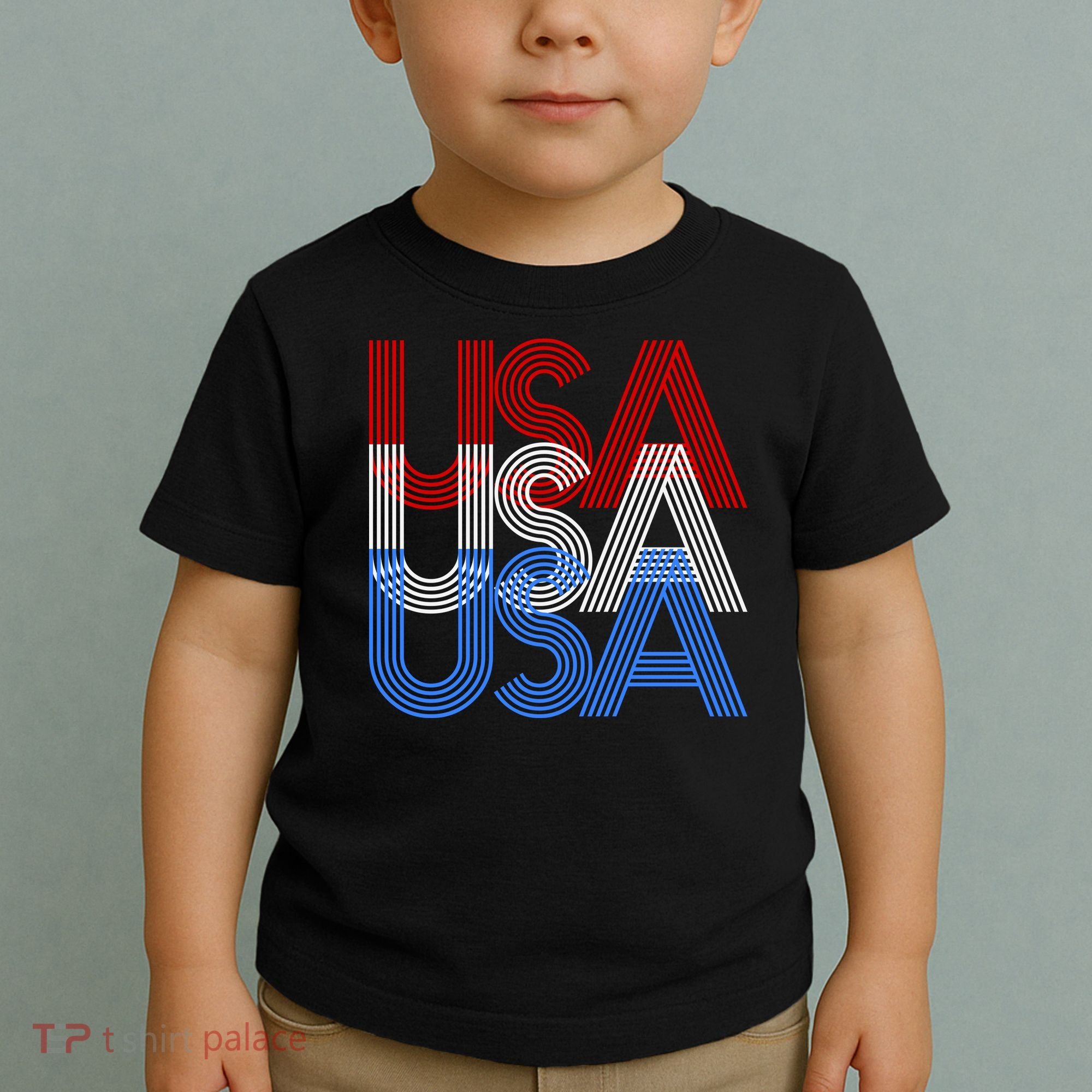 Retro USA Logo Toddler T-Shirt
