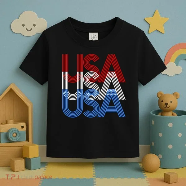 Retro USA Logo Toddler T-Shirt