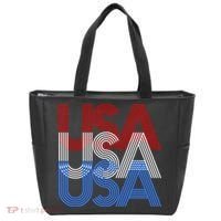 Retro USA Logo Tote Bag thumb 0