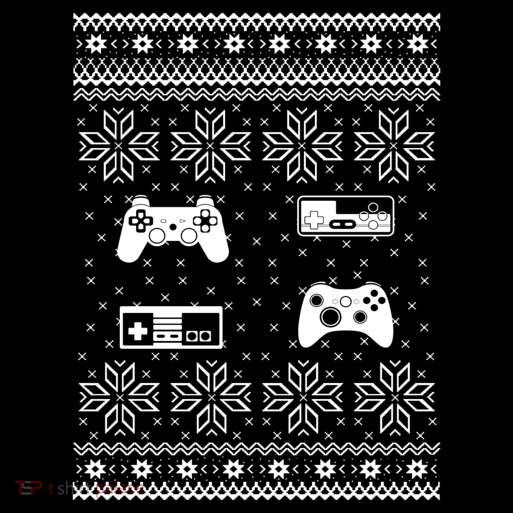 Retro Video Game Ugly Christmas Doggie Tank