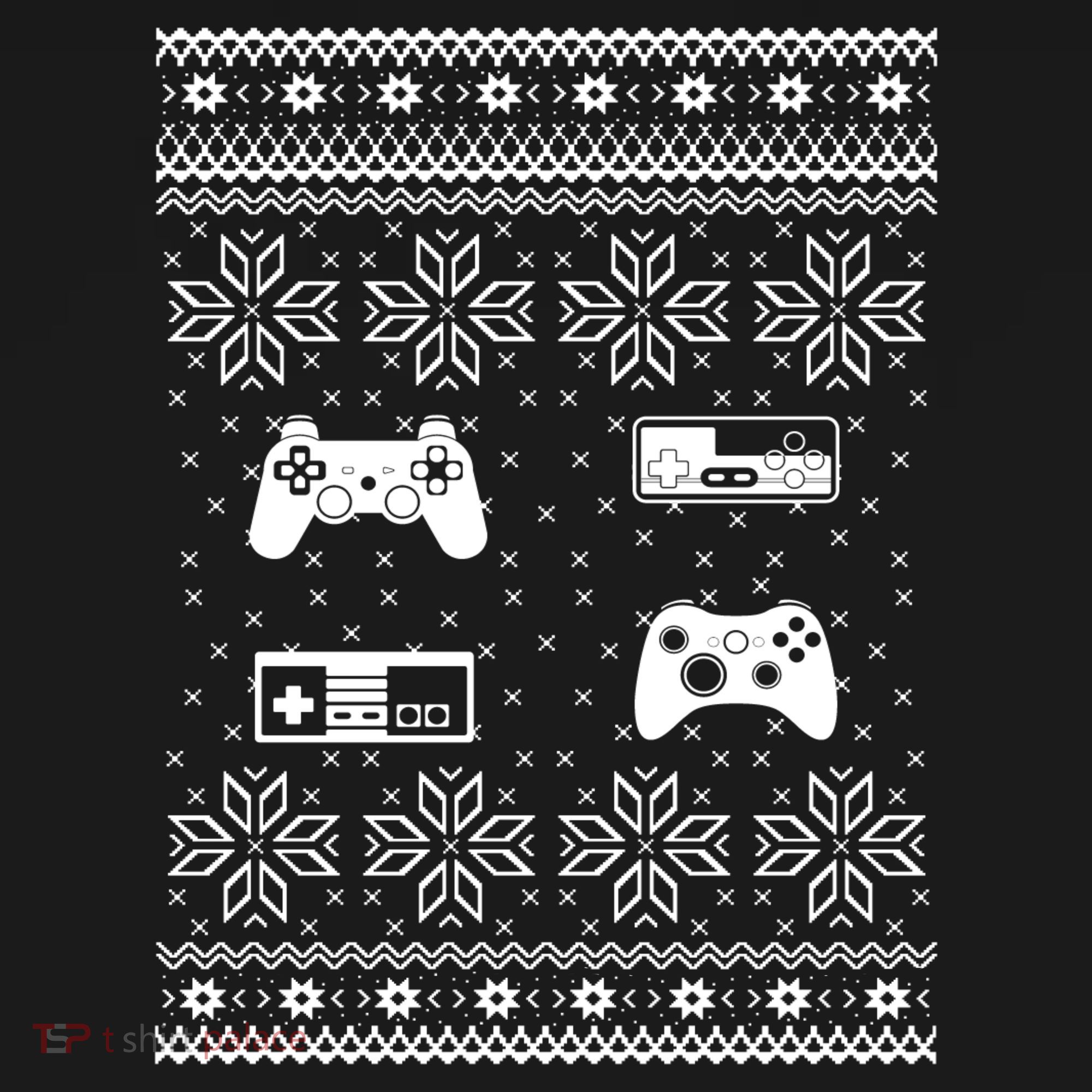 Retro Video Game Ugly Christmas Apron