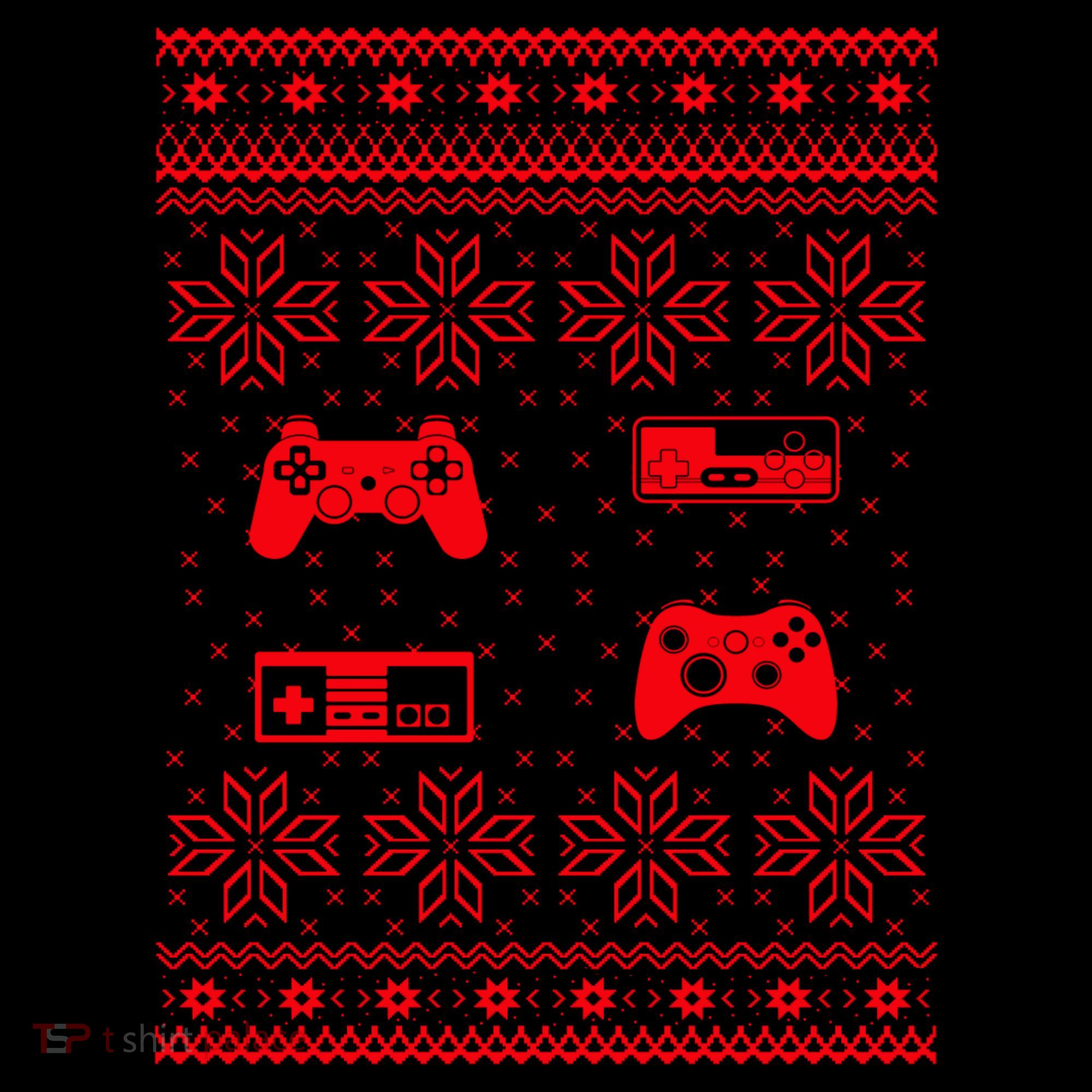 Retro Video Game Ugly Christmas Coffee Mug