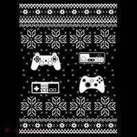 Retro Video Game Ugly Christmas Tank Top thumb 6
