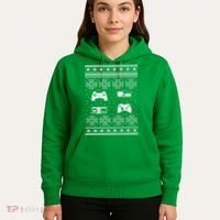 Retro Video Game Ugly Christmas Hoodie thumb 5