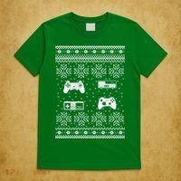 Retro Video Game Ugly Christmas T-Shirt thumb 5