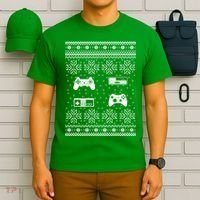 Retro Video Game Ugly Christmas T-Shirt thumb 6