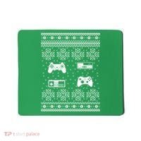 Retro Video Game Ugly Christmas Mousepad thumb 0