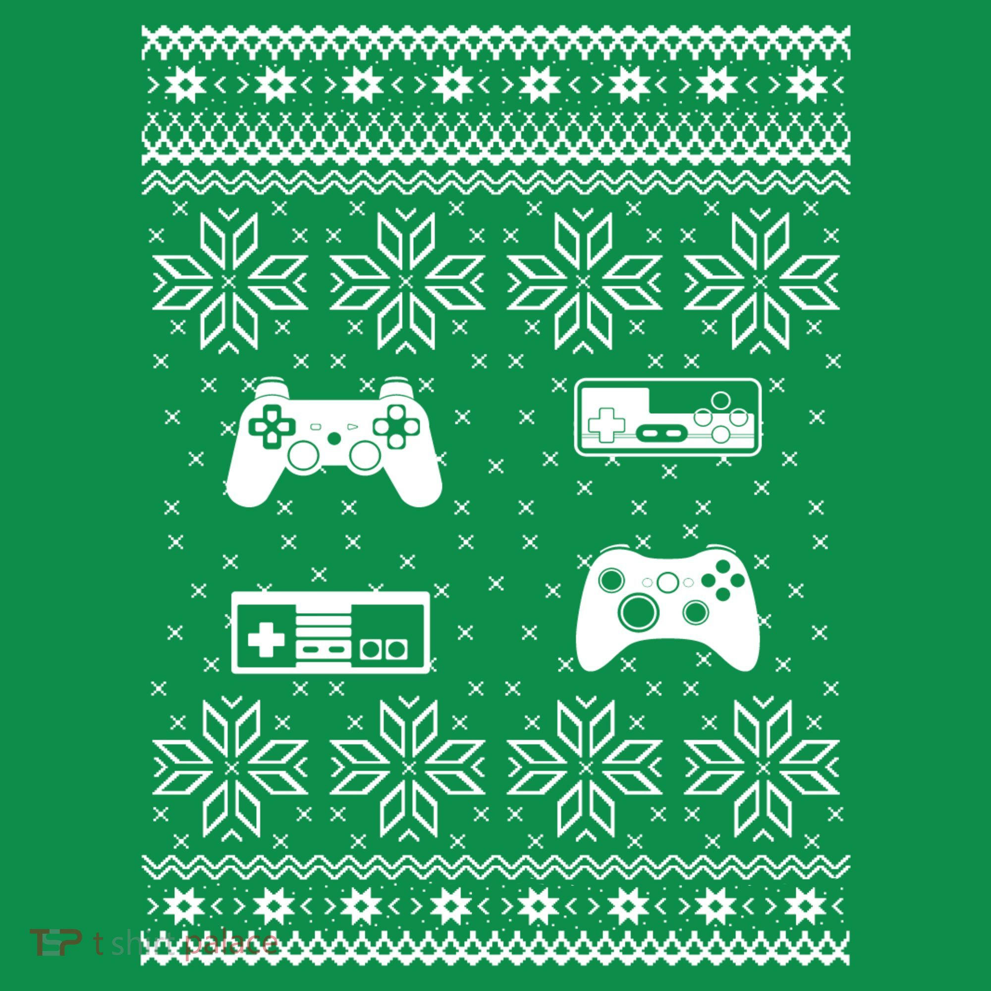 Retro Video Game Ugly Christmas Mousepad