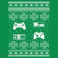 Retro Video Game Ugly Christmas Women's T-Shirt thumb 6